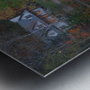 Parc Duquette Autumn Pond Reflection Metal print