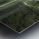 Rainbow Falls Summer Glow Metal print