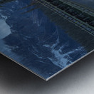 Emerald Lake Cilantro reflections Metal print