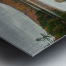 Meech lake Autumn reflections Metal print