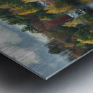 Newport Autumn Reflections Metal print