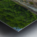 Chaudiere Falls Suspension Bridge Metal print