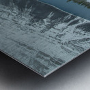 Peyto Lake winter overlook Metal print