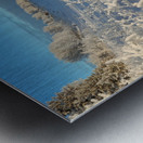 Frozen Hay River magic Metal print