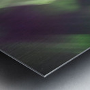 House boat Aurora Swirls Metal print