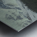 Mountain Road in Banff National park Metal print