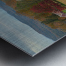 Peachham Autumn Farm Metal print