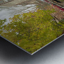 Perth Canal Autumn Reflections Metal print