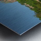 Road to Frontenac Castle Metal print