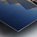 Snowking Winter inukshuk Metal print