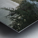 Lady Evelyn falls Winter Thaw Metal print