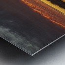 Mesmerizing Yellowknife Fiery Summer skies Metal print