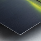 Yellowknife Aurora Reflections Metal print