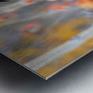 Young Crossfox in Autumn Metal print