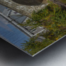 Henniker Stone Bridge in Autumn Metal print