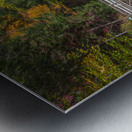 Flume Covered Bridge Autumn Magic Metal print