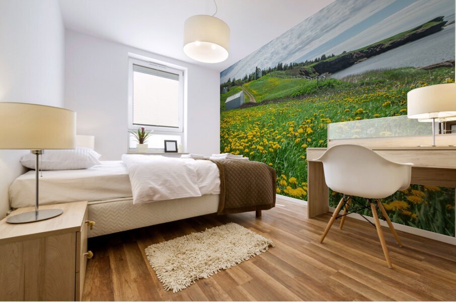 Bonaventure Dandelion Carpet Mural print