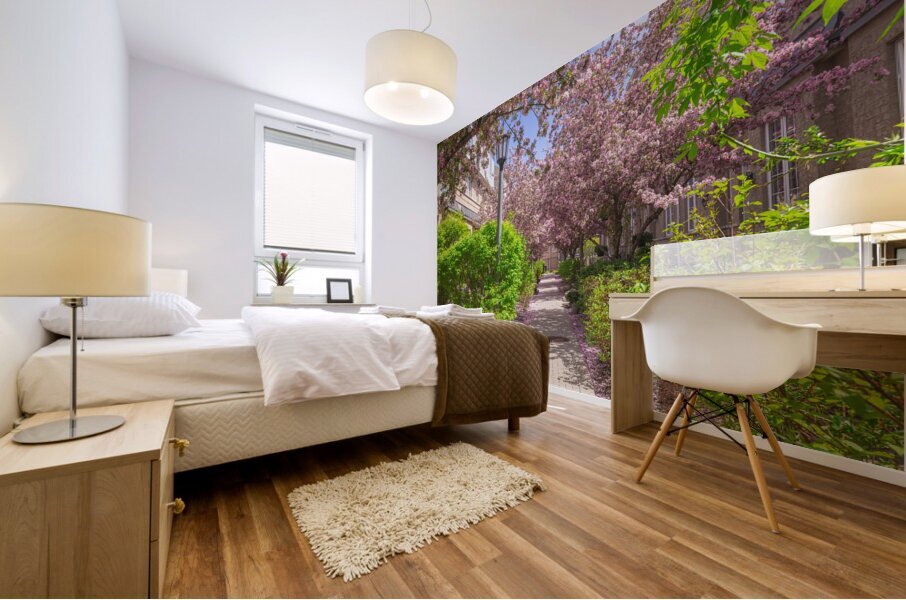 Dreamy Spring Path Mural print