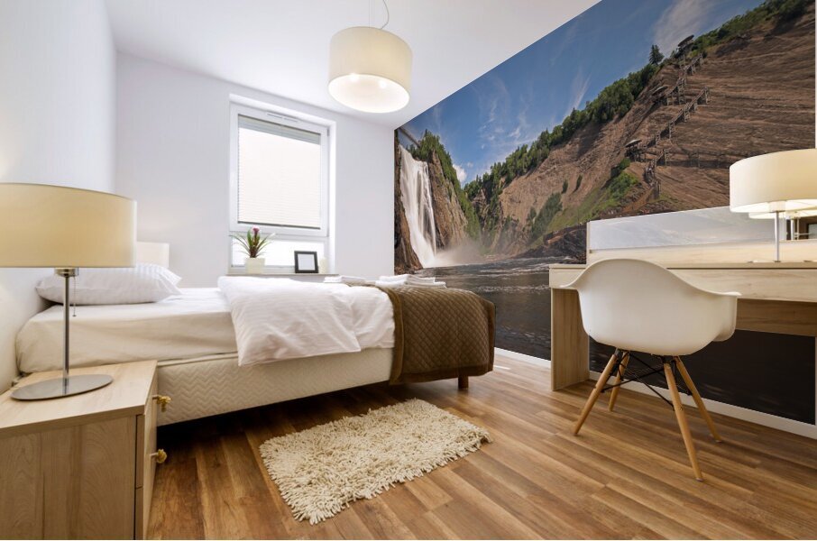 Majestic Montmorency Falls Mural print