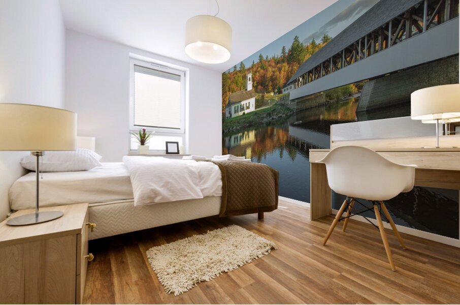 Stark Autumn  Reflections Mural print