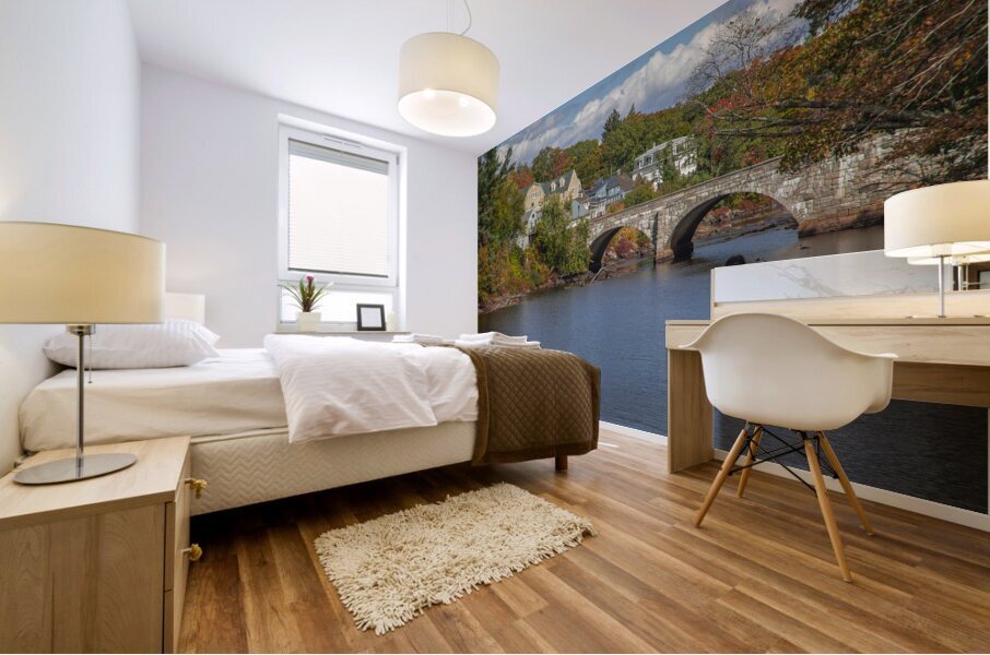 Edna Dean Proctor Bridge Beauty Mural print