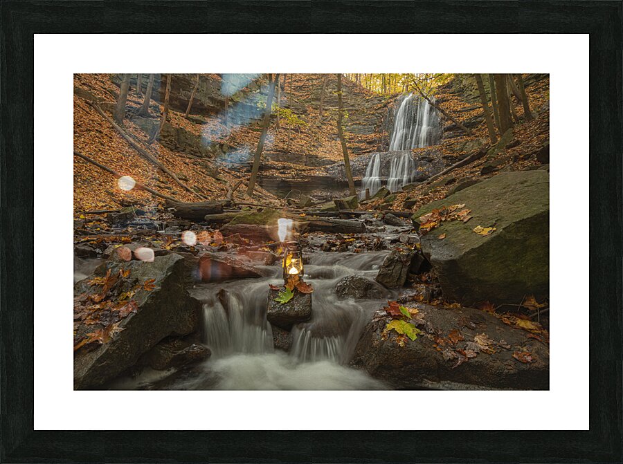 Autumn at Sherman Falls Picture Frame print