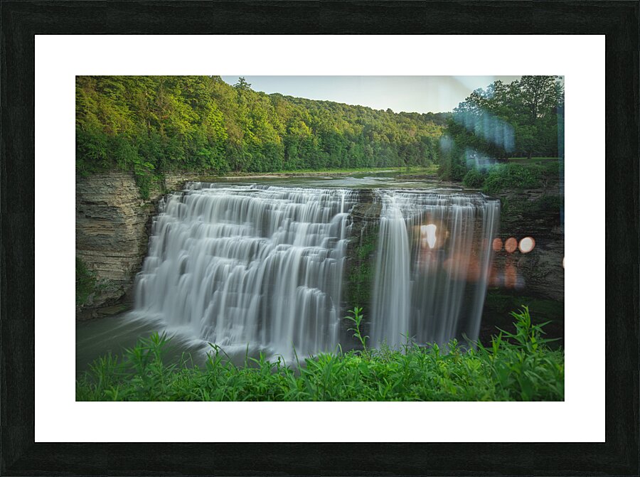 Letchworth Middle Falls Picture Frame print