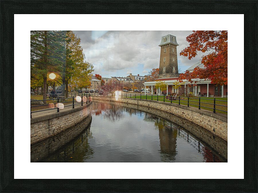 Perth Canal Reflections Picture Frame print