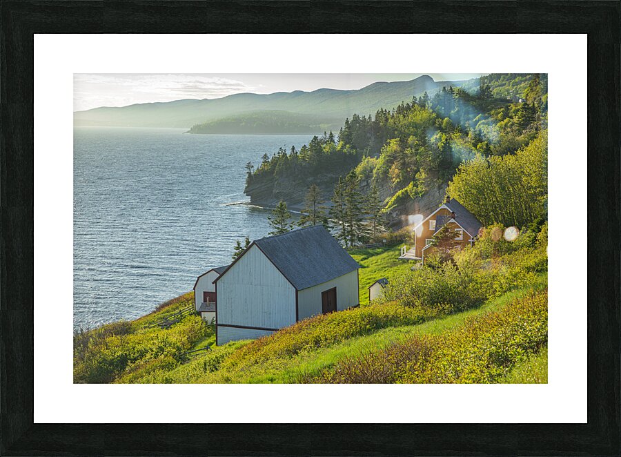 Forillion historic houses Picture Frame print