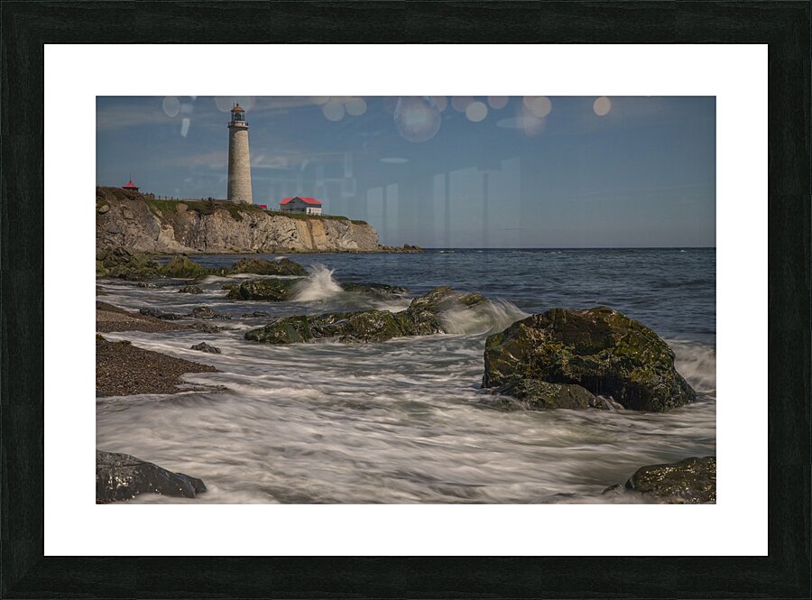 Cap des Rosier Ocean Vibes Picture Frame print