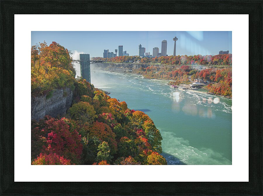 Niagara Autumn Galore Picture Frame print