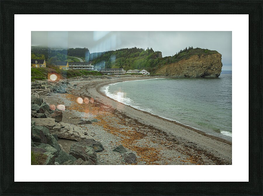 Perce Beach Beauty Picture Frame print