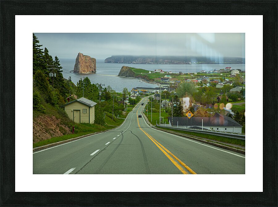 Road to Coastal Paradise Picture Frame print