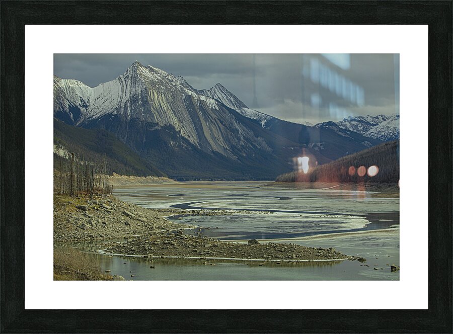 Medicine Lake Majesty Picture Frame print