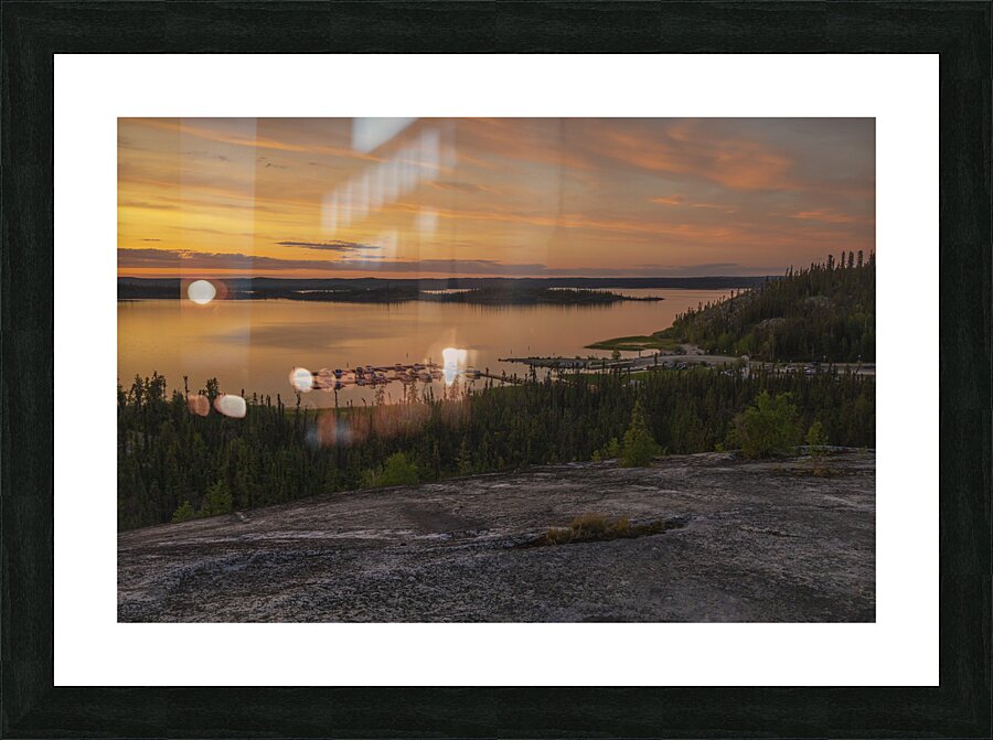 Prelude Midnight Sunset Picture Frame print