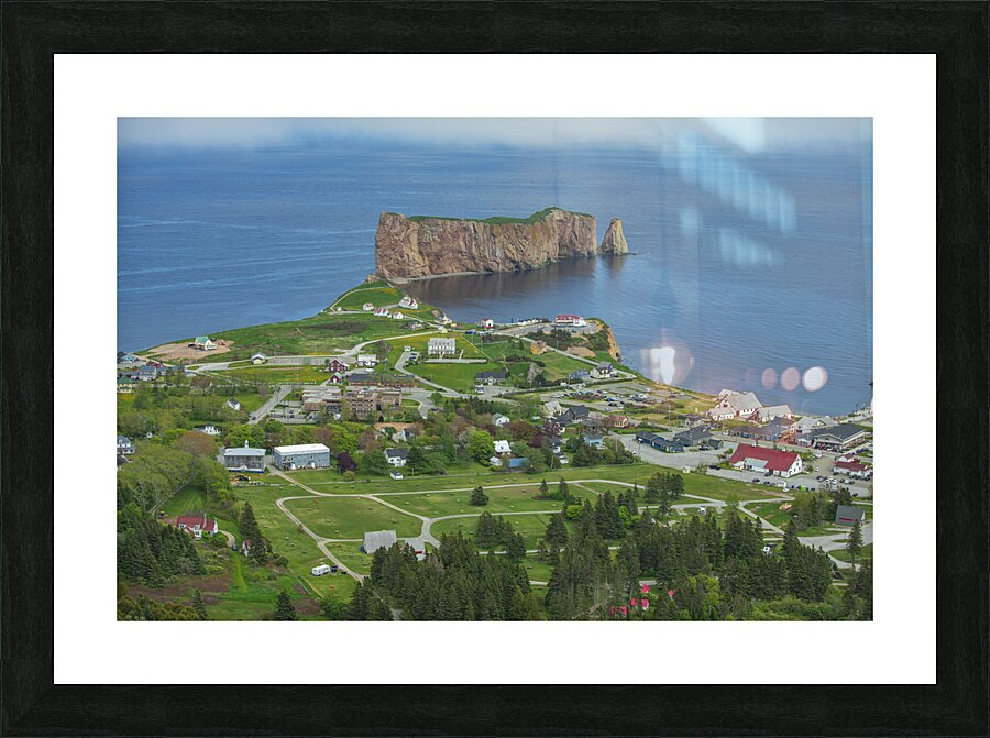 Scenic Overlook of Perce  1 Picture Frame print