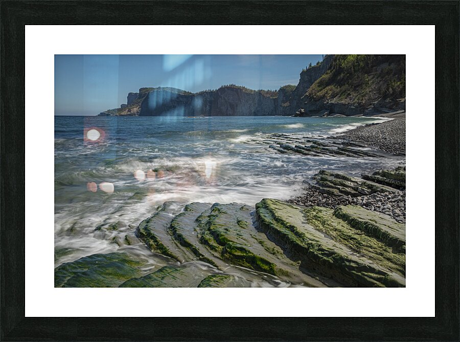 Forillon Rocky Scale Textures Impression et Cadre photo