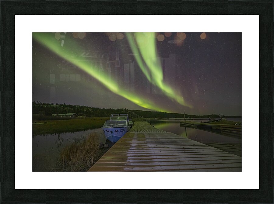 Prelude dock Aurora Splendor Picture Frame print