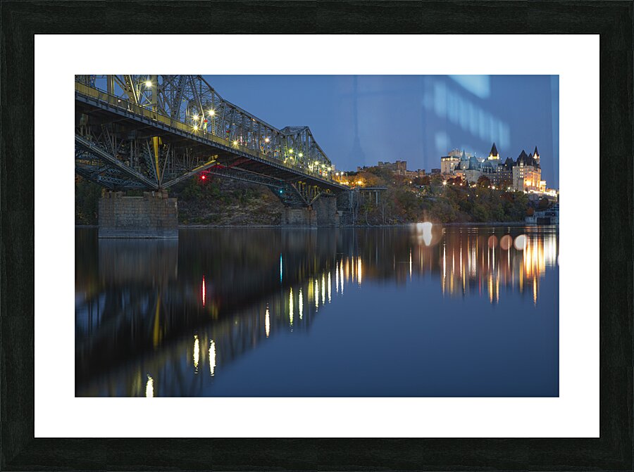 Royal Alexandra Bridge Reflections Picture Frame print
