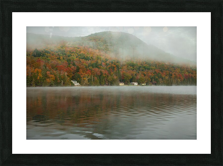 Unveiling of Autumn Paradise Picture Frame print