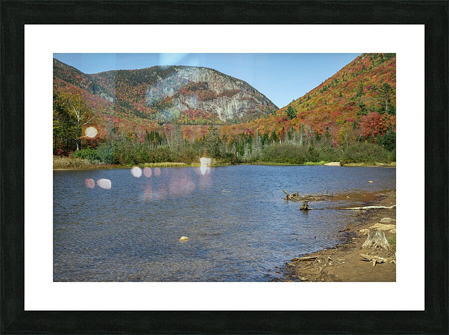Autumn at Willey Pond Impression et Cadre photo