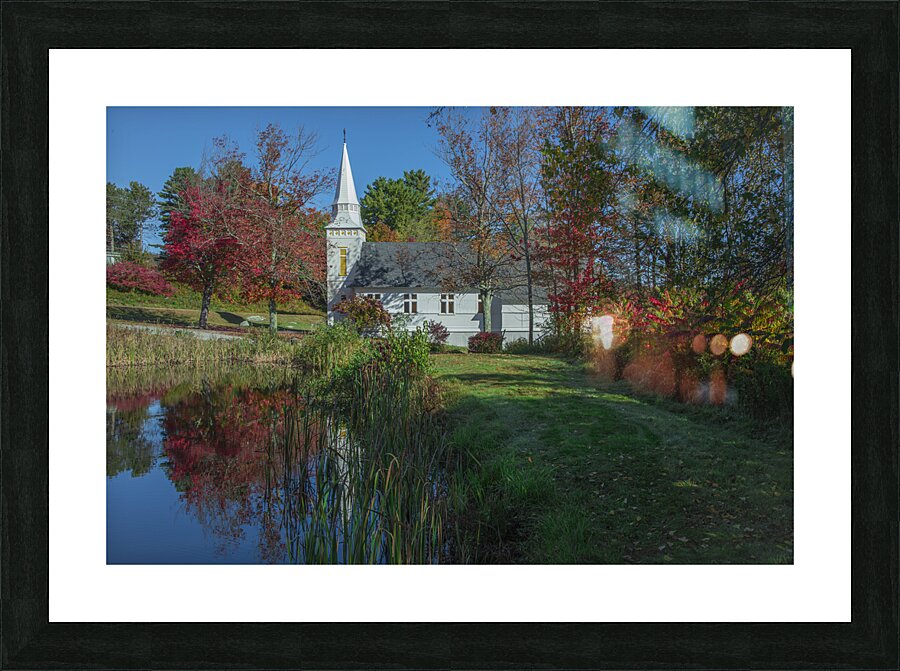 Sugar Hill Chapel Reflections Picture Frame print