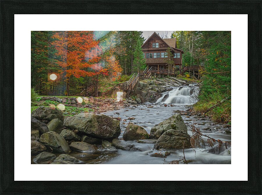 Mohawk Falls Autumn Magic Picture Frame print