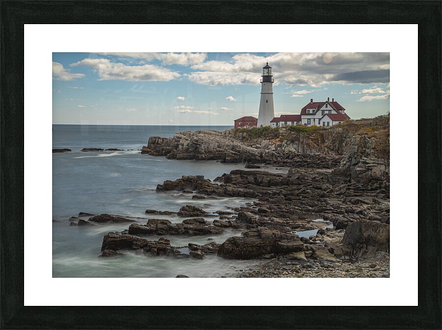Portland Head light Picture Frame print