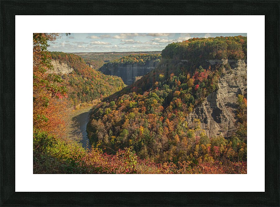 Archery Field Overlook in Autumn Impression et Cadre photo