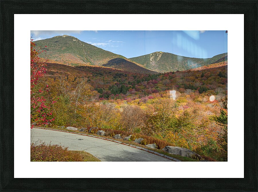New Hampshire Mountain Skittles Picture Frame print