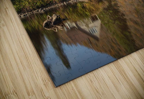 Abandoned Cabin Autumn Reflections Daniel Pekar Photography puzzle