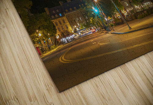 Chateau Frontenac Evening Glow Daniel Pekar Photography puzzle
