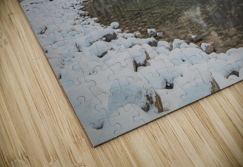 Lake Louise Winter Reflections Daniel Pekar Photography puzzle