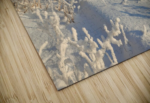 Frozen Hay River magic Daniel Pekar Photography puzzle